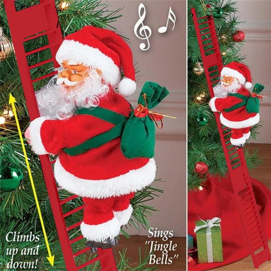 Climbing Ladder Santa Claus